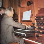 40 jaar organist 1984 - Singelkerk Ridderkerk met registrant Bert Kruis