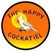The happy cockatiel