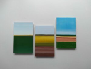 Serie abstracte landschappen 2020-2021
