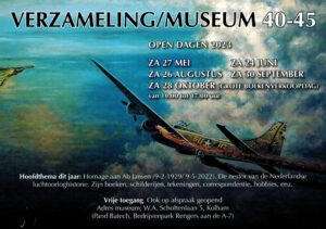 Flyer 2023 Verzameling/Museum 40-45